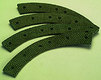 BRAKE LININGS FOR EARLY 'S' model (DZ1) SET (X4)