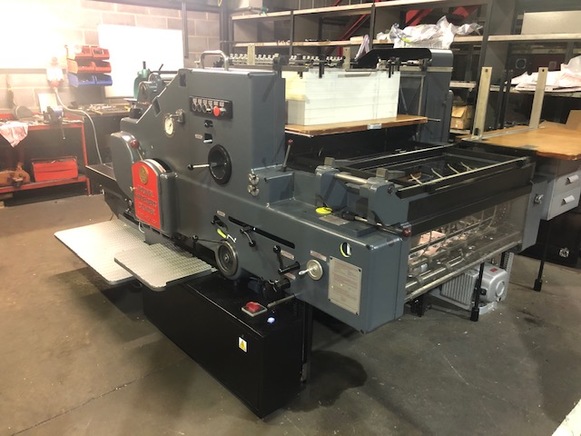 Heidelberg SBD Die-cutting press, Fully rebuilt to Kudos specification. 