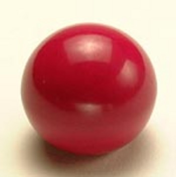 RED BALL KNOB 6MM