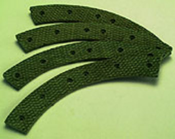 BRAKE LININGS FOR EARLY 'S' model (DZ1) SET (X4)