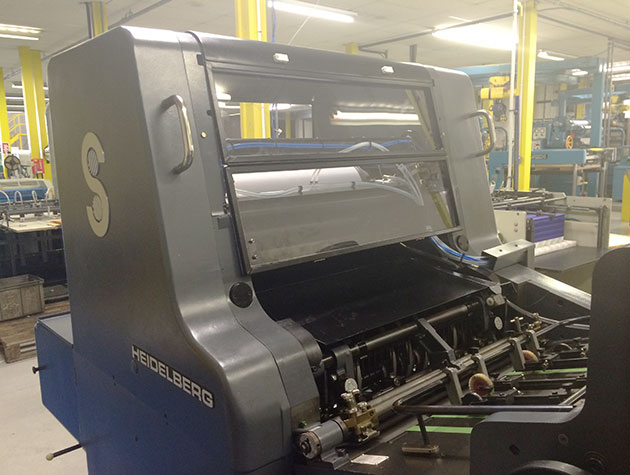 Heidelberg Paper Priming Machine